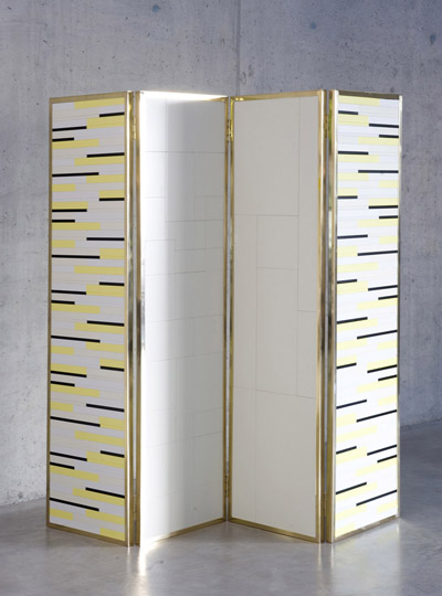 Paesaggio continuo (folding room divider), 2011